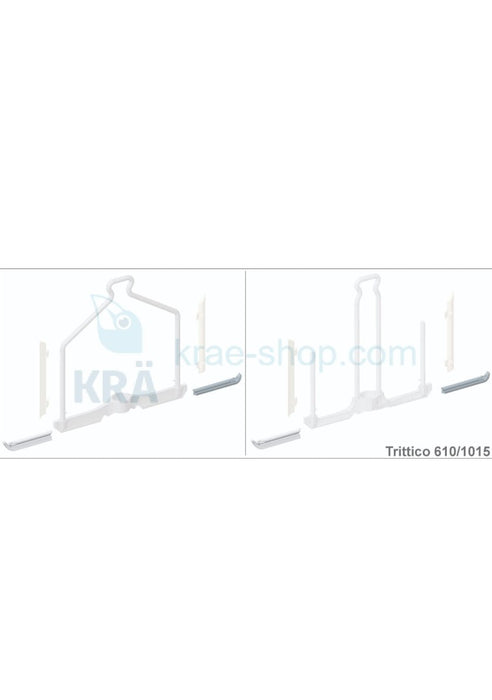 Bravo raschietto inferiore dell'agitatore di cottura per macchine per gelato Bravo Trittico 610/1015 - krae - shop.com