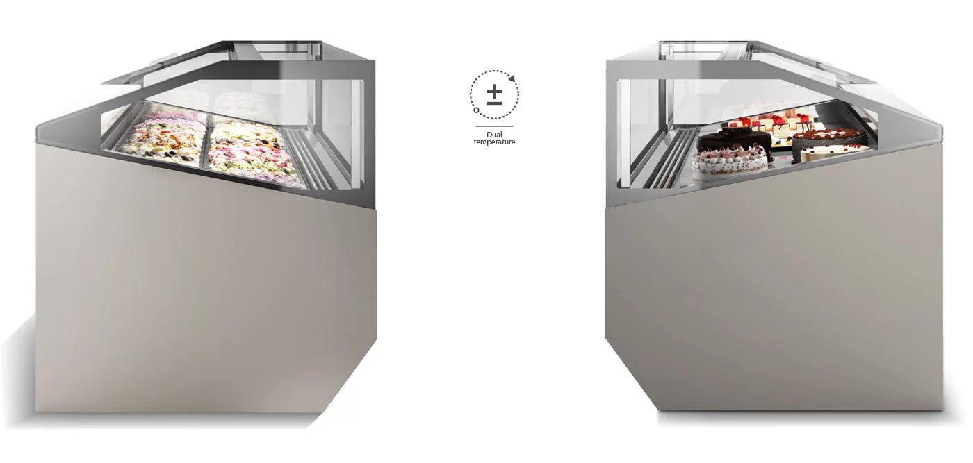 Vetrina ISA Supercapri Gelato - Pasticceria - krae - shop.com