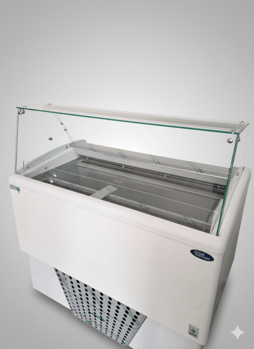 Italproget Brio 6 vetrina gelato con unità da incasso - espositore (anno di produzione 2024) - krae - shop.com