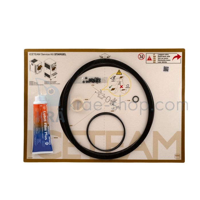 ICETEAM Kit di manutenzione per macchine del ghiaccio - Coldelite Compacta Promag Stargel - krae-shop.com